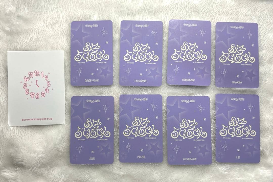 スキズ STAYZONE 2/15 特典トレカ 5’CLOCK 本国ペンミ