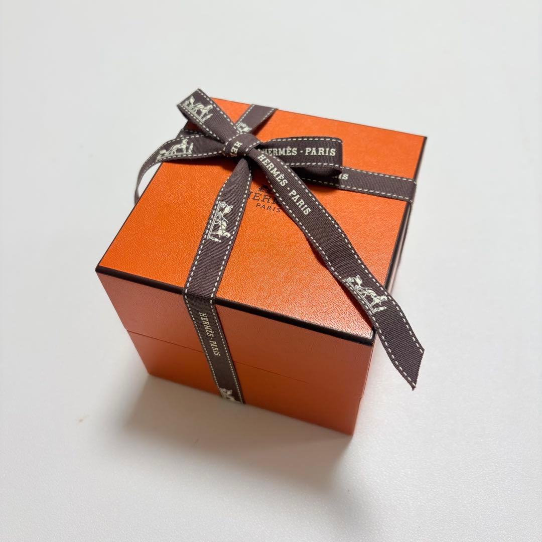 美品 エルメス シェーヌダンクル ブレスレットケース 空箱 現行品 大