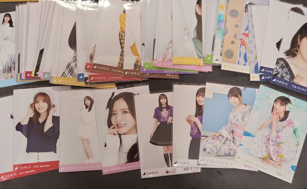 乃木坂46 生写真 約200枚まとめ売り 与田祐希中西アルノ遠藤さくら池田