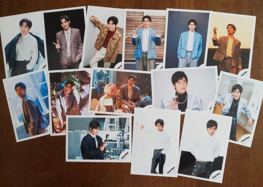 スノーマン Snowman目黒蓮 公式写真 オフショ アクスタ まとめ売り