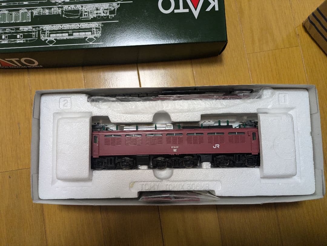 TOMIX HO-151 EF81 HOゲージ KATO ワム80000