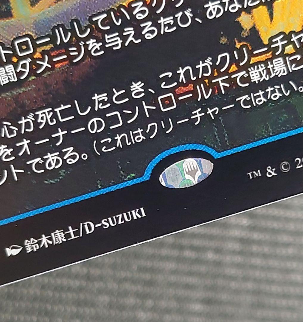 mtg 稀少個体 ボーダーレス FOIL 永劫の好奇心 日本語版 dsk