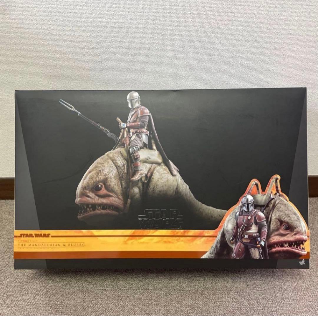 【未展示】マンダロリアン＆ブラーグ（２体セット）　ホットトイズ　TM 046