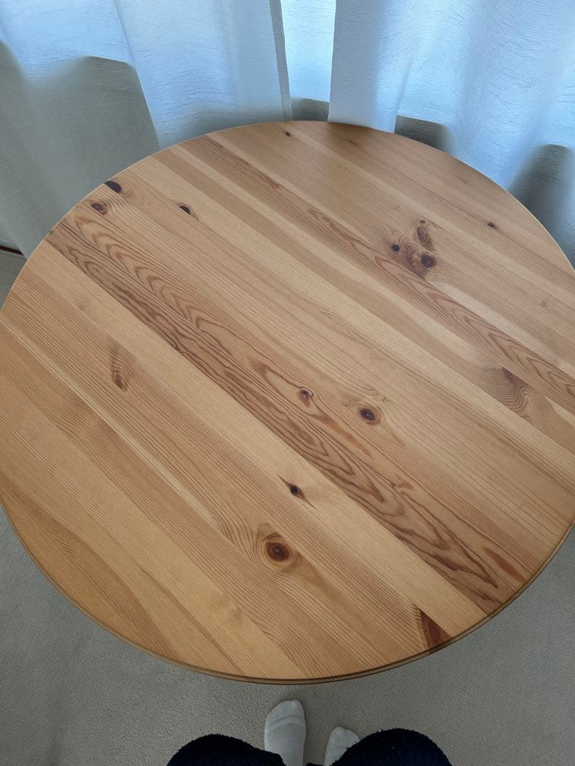 【たつ】IKEA 丸テーブル GAMLARED ガムラレード