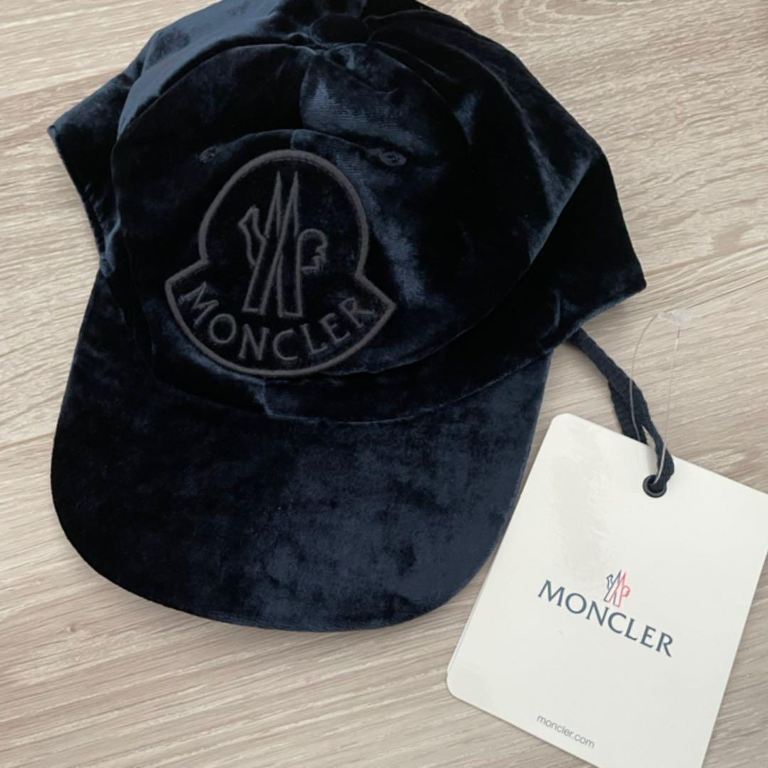 MONCLER モンクレール キャップ ベビー Sサイズ ホワイト ニット