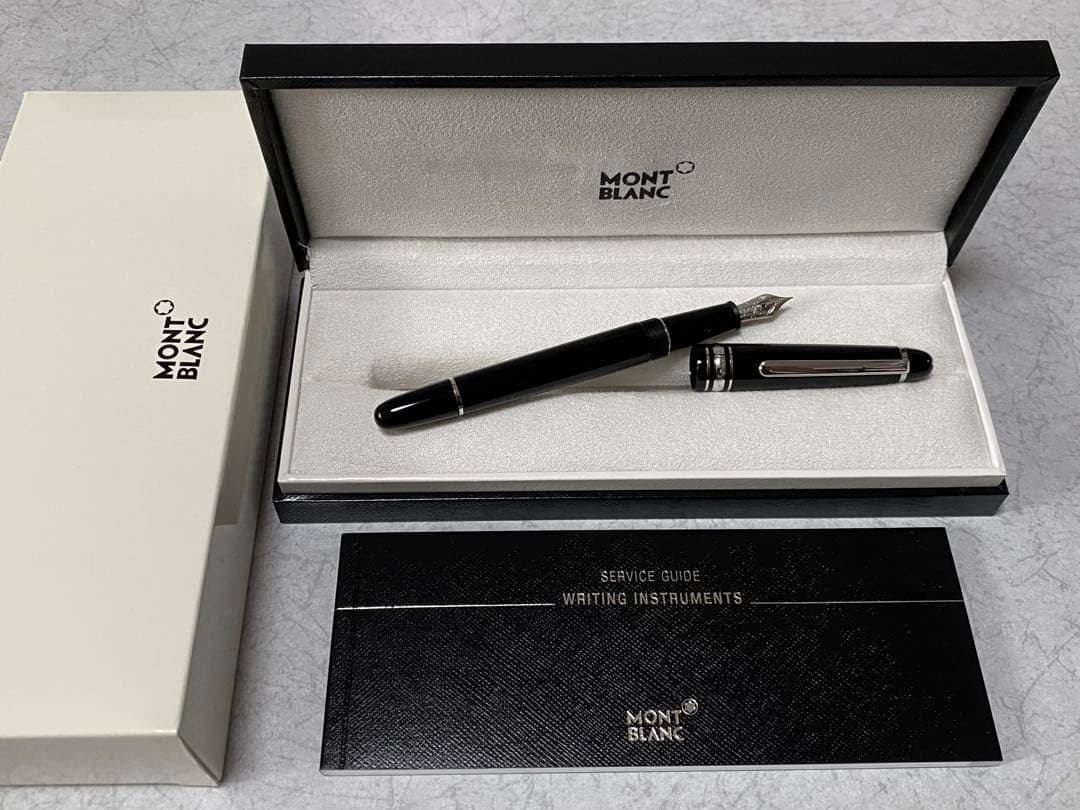 【新品】モンブラン マイスターシュテュック クラシック プラチナ 万年筆 EF モンブラン 万年筆 マイスターシュテュック クラシック オン