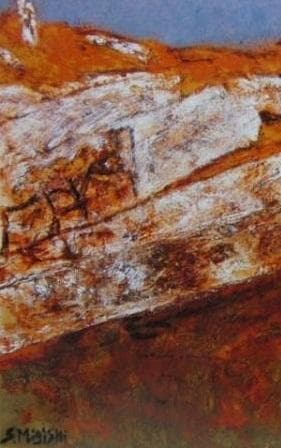 三岸節子、「アンダルシアの町」、厳選、希少画集・額装画、人気作品