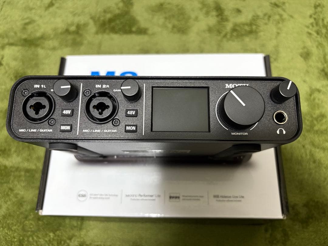 《美品》オーディオインターフェース　MOTU M2 動作確認済み