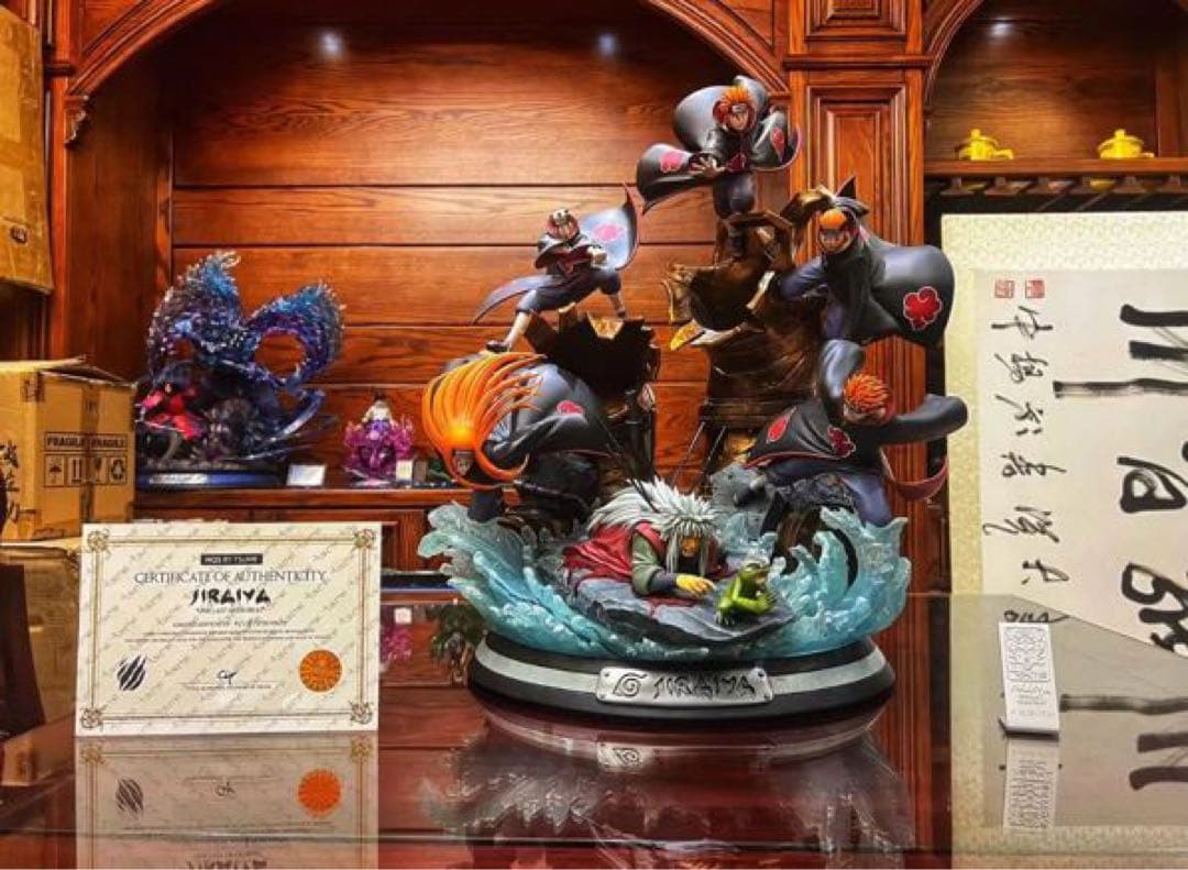 NARUTO ナルト 自来也の死 ガレージキット ガレキ スタチュー①