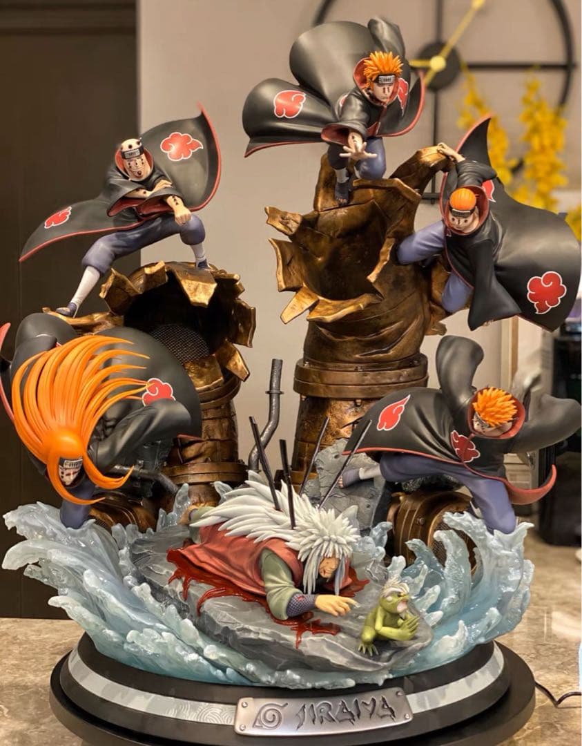 NARUTO ナルト 自来也の死 ガレージキット ガレキ スタチュー①