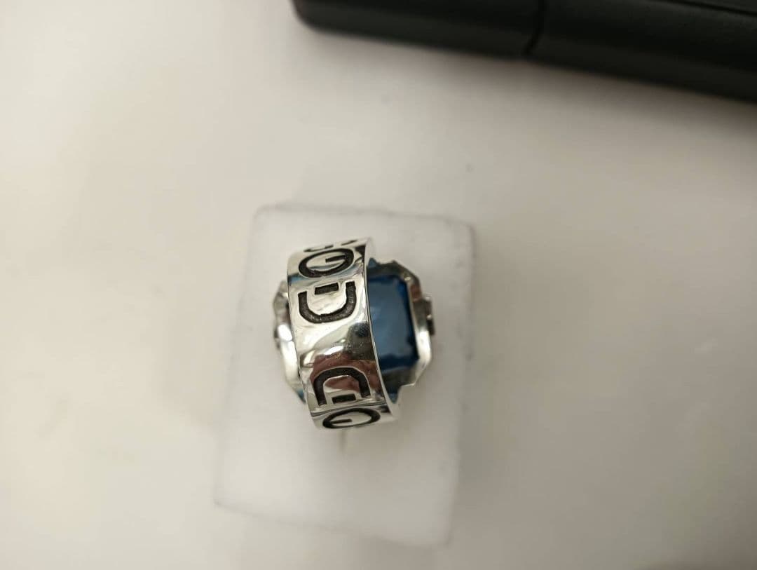 ロイヤルオーダー　GOD リング　ブルー 925