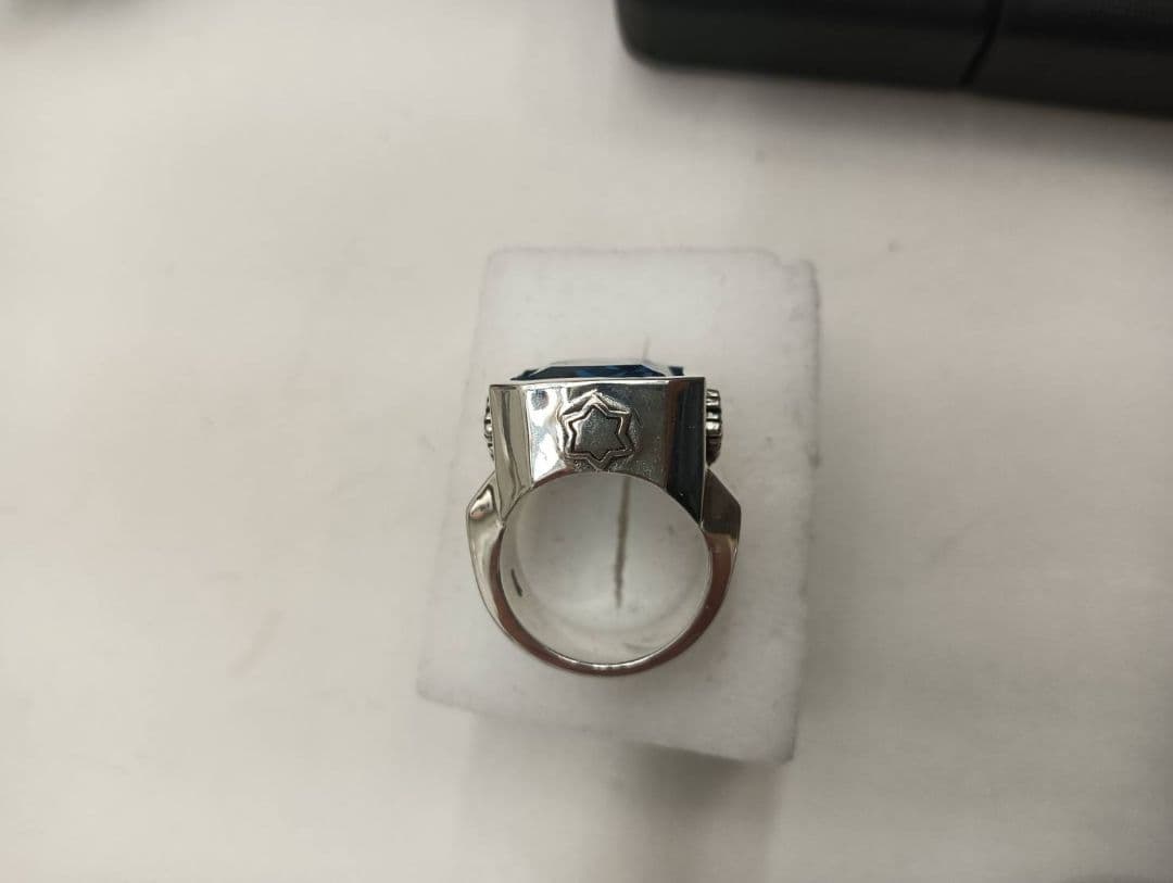 ロイヤルオーダー　GOD リング　ブルー 925