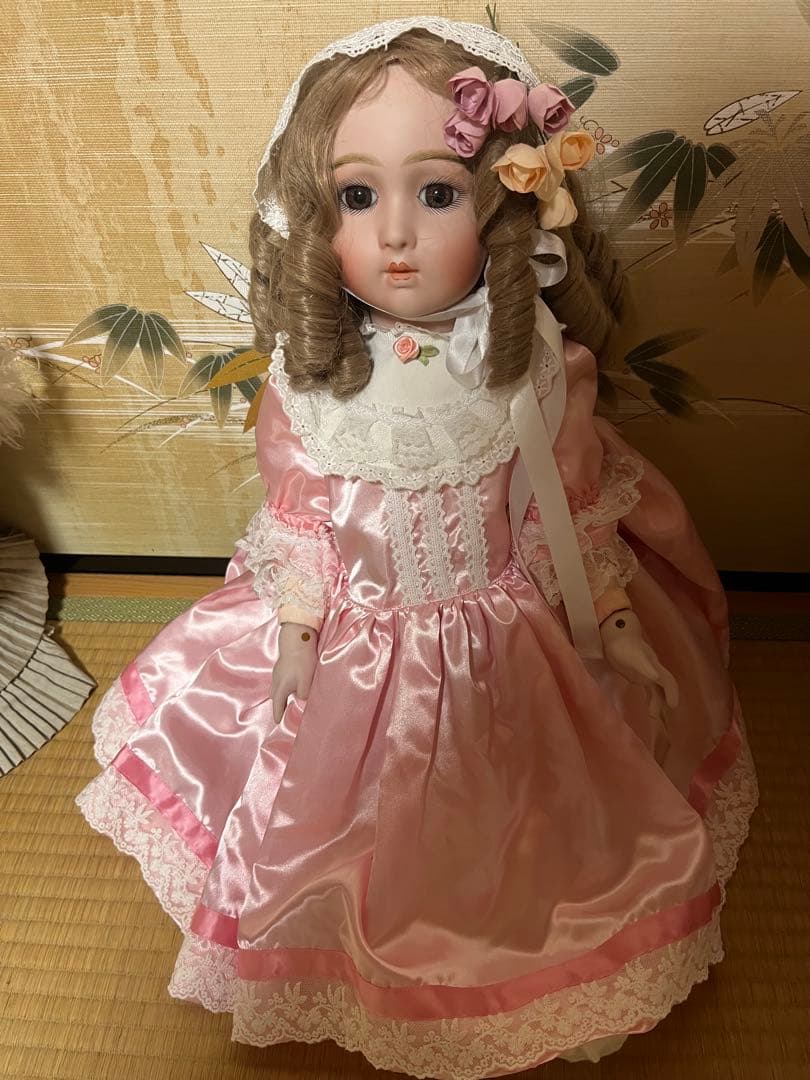 ロングフェイスジュモー ジュモートリステ ビスクドール リプロ