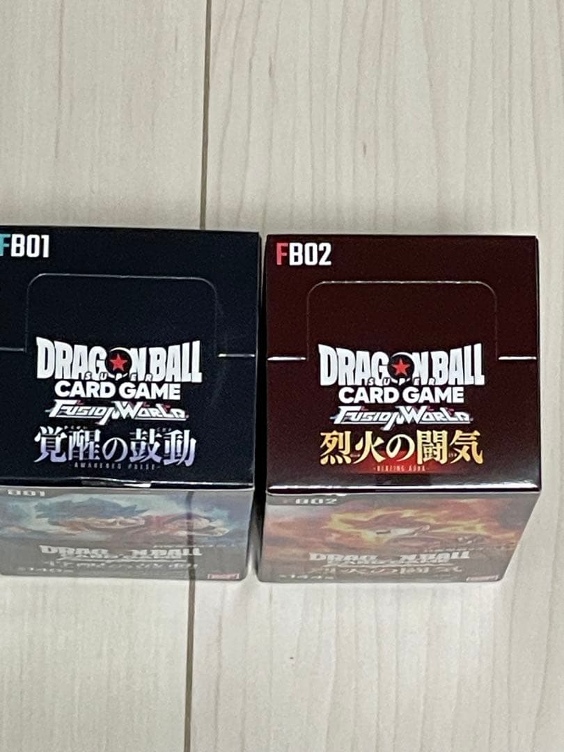 ドラゴンボールカードフュージョンワールド覚醒の鼓動　烈火の闘気2BOX