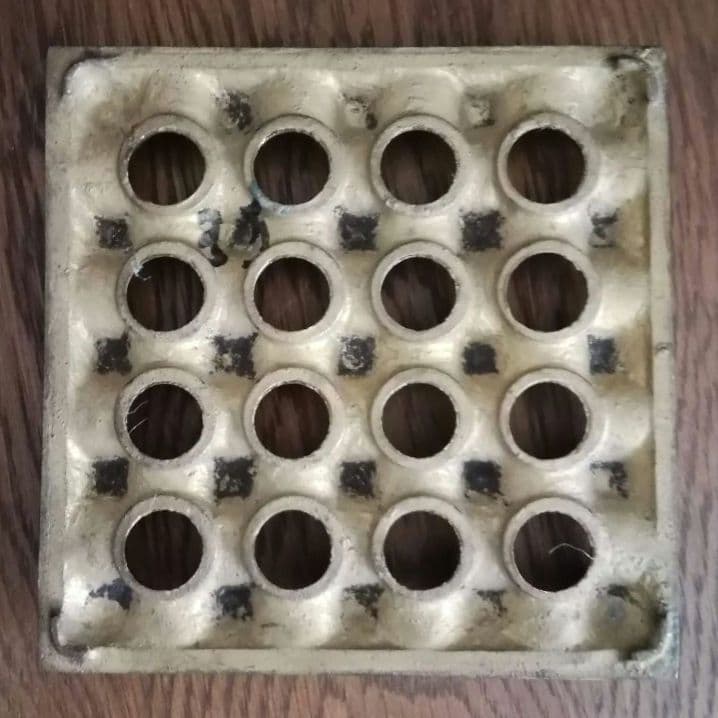 逸品 真鍮 灰皿 ミッドセンチュリー オブジェ スウェーデン