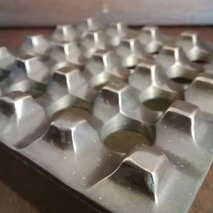 逸品 真鍮 灰皿 ミッドセンチュリー オブジェ スウェーデン