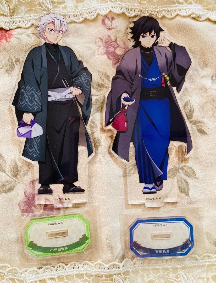 鬼滅の刃 ナンジャタウン いこいの里巡り 不死川実弥 冨岡義勇 アクリル