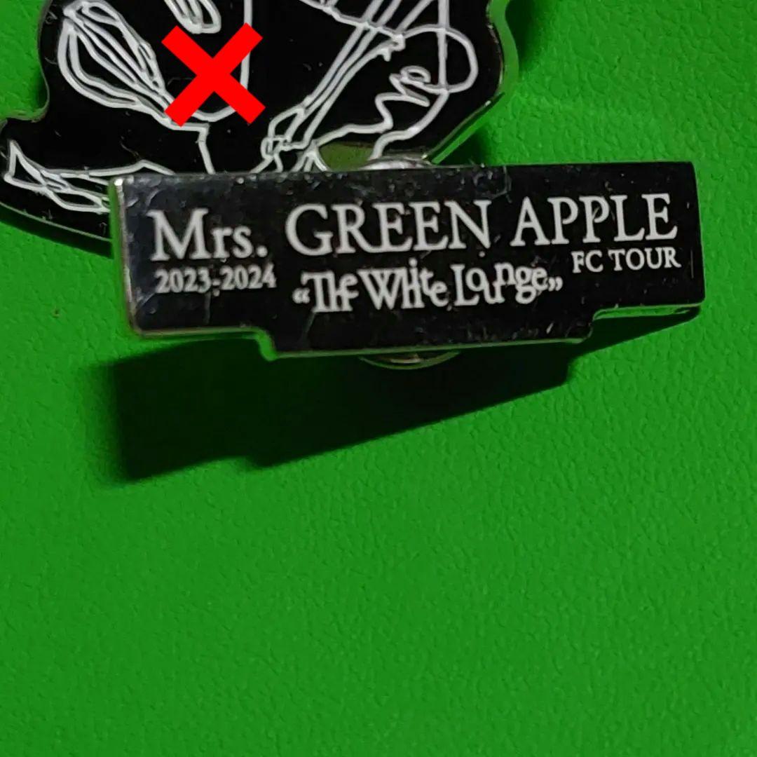Mrs. GREEN APPLE ピンバッジ - メルカリ