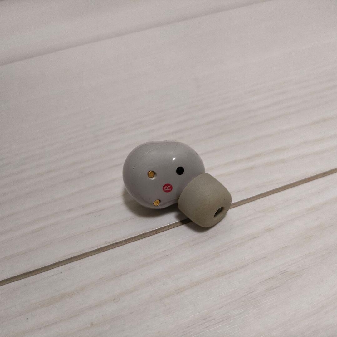 SONY WF-1000XM5 右耳 (R ) プラチナシルバー イヤーピース付