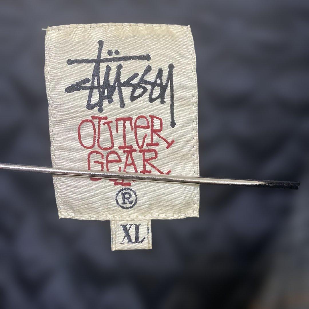 90s stussy outer gear ウールベスト オンブレ