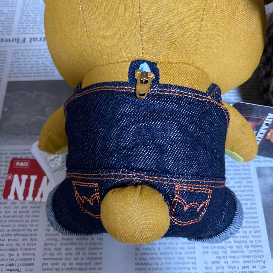 タグ付リラックマ×EDWIN エドウィン　ハリスツイードぬいぐるみ3体セット