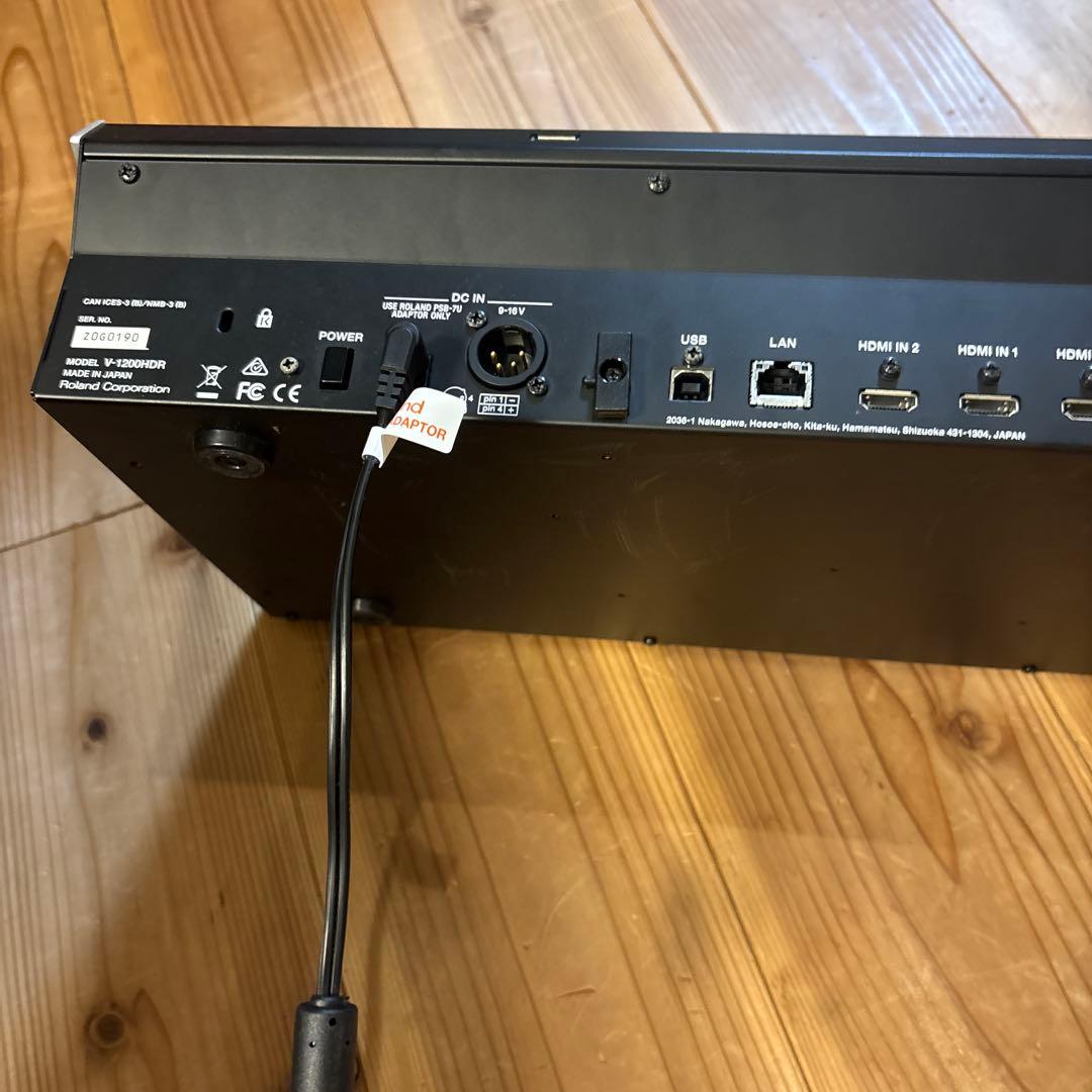 配信機器・PA機器・レコーディング機器 Roland V-1200HDR