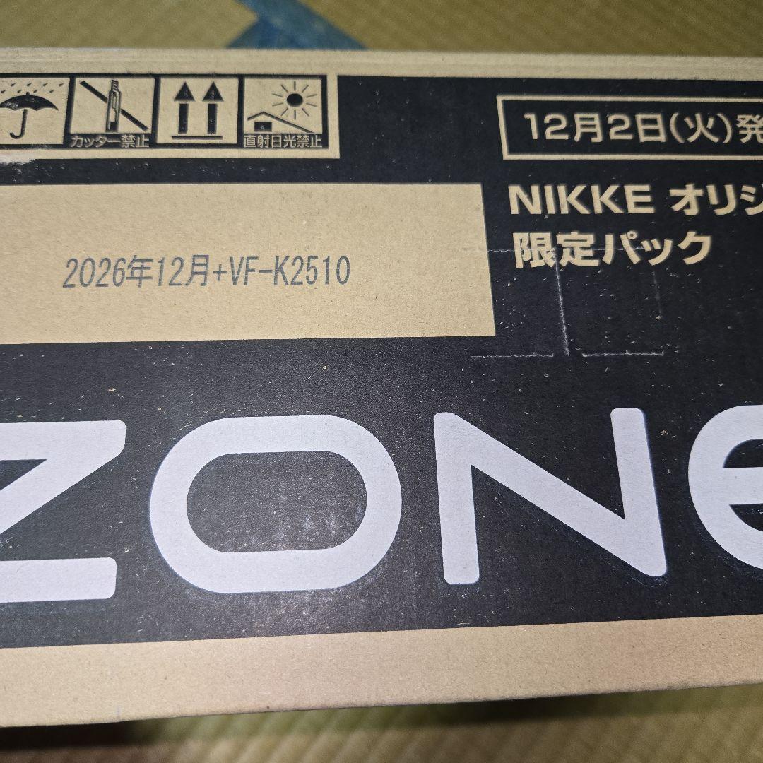 ZONE 勝利の女神 NIKKE オリジナルタオル付き 第2弾 カートン