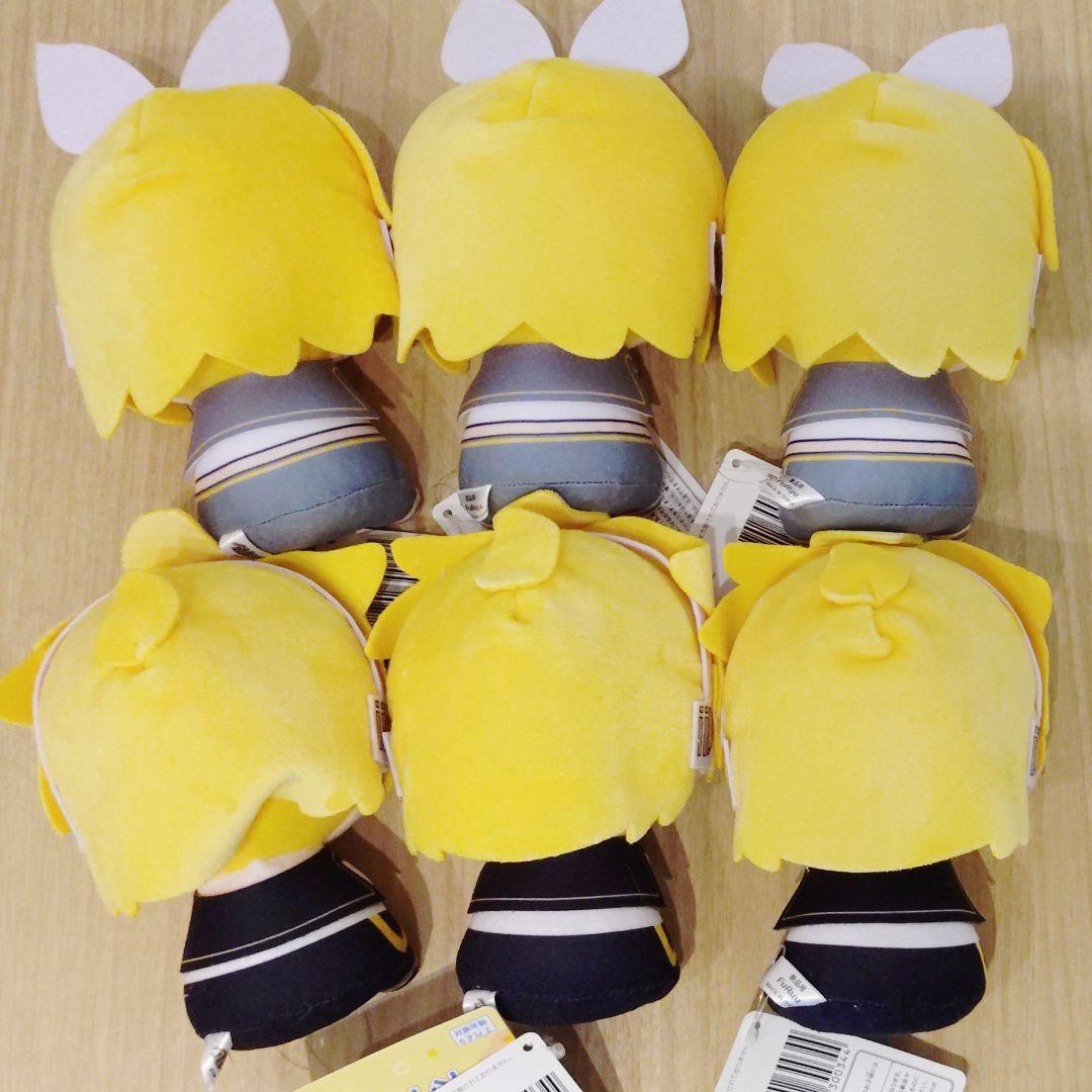 初音ミク もちぴこぬいぐるみ 鏡音リン 鏡音レン 全6種類コンプリ トセット