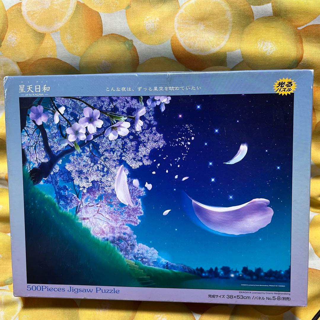 KAGAYA 星天日和 ルナ・ガーデン ジグソーパズル 500ピース【廃版