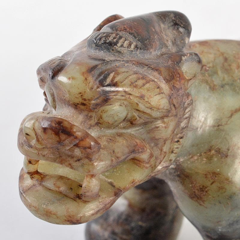 天馬様専用 中国 玉石彫刻 神獣 紙鎮 置物 C R5407 天馬様専用