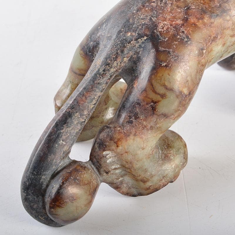 天馬様専用 中国 玉石彫刻 神獣 紙鎮 置物 C R5407 天馬様専用