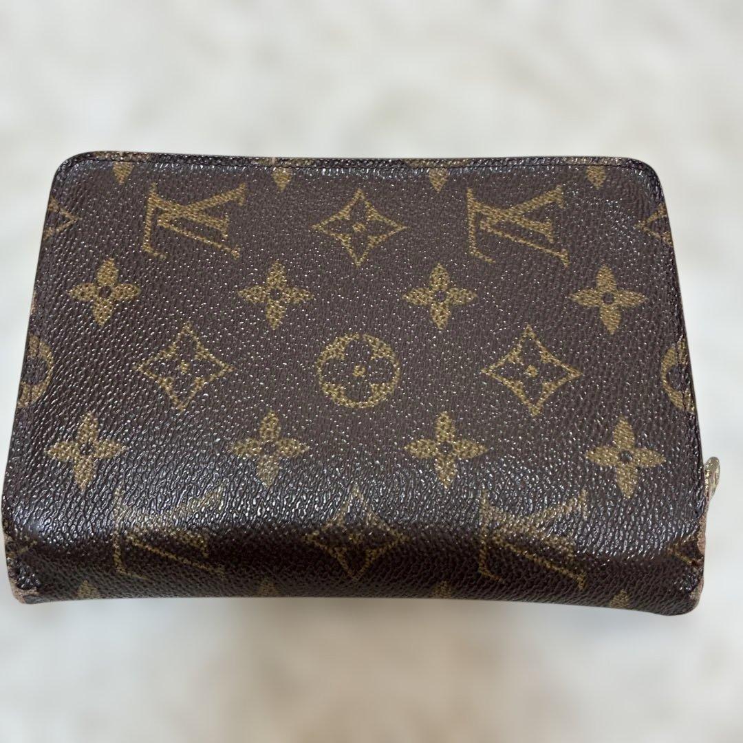 ルイ ヴィトン◎ポルトパピエジップ モノグラム ラウンドファスナー 二