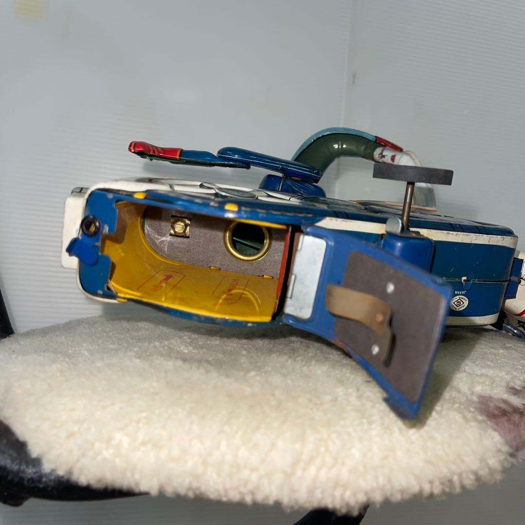 ど*ど様 ブリキ 白バイ 当時物 レトロ 昭和 ビンテージ メイドインジャパン