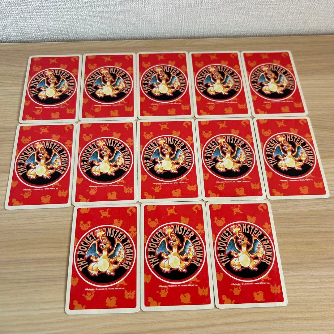 ポケットモンスター　初期　トランプ　赤　54枚　当時物