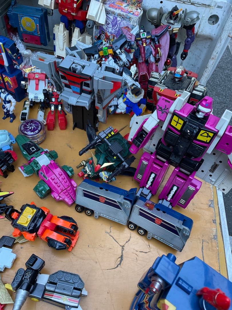 おもちゃ　フィギア　超合金　昭和レトロ　トランスフォーマー　まとめ