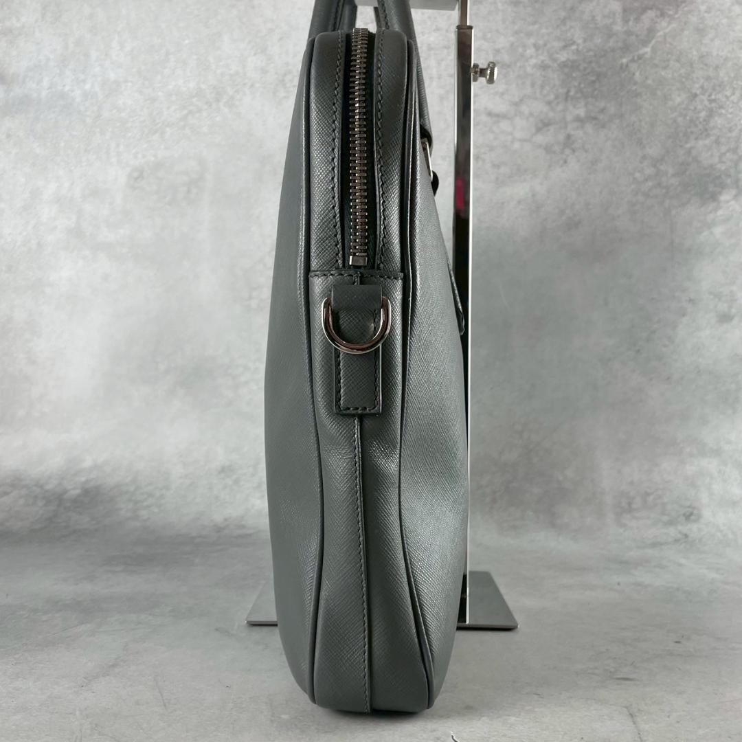 現行/極美品✨ PRADA サフィアーノレザー 2way ビジネスバッグ 鞄