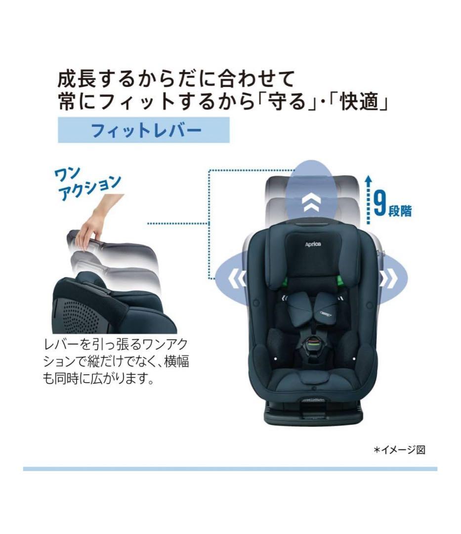 Aprica アップリカ フォームフィット ISOFIX　セーフティプラス