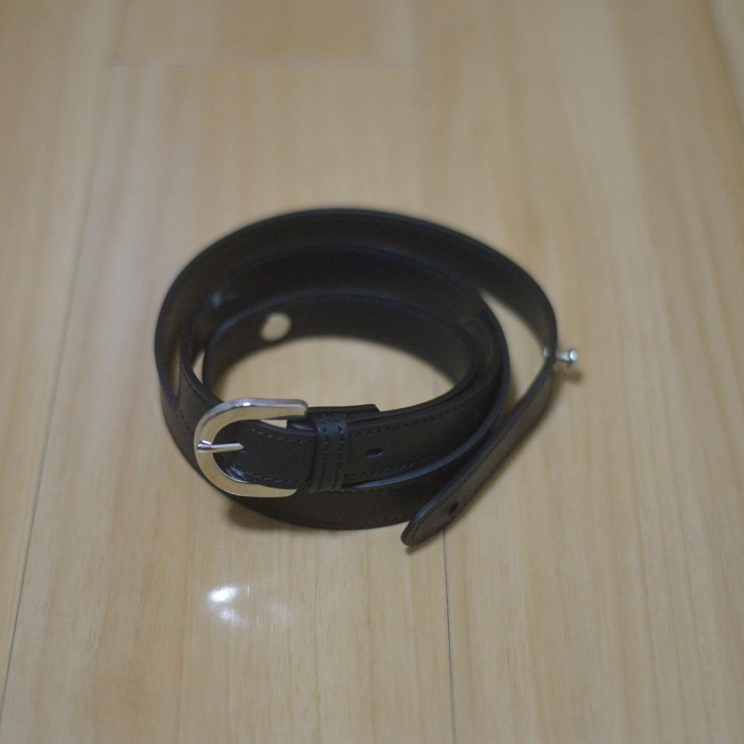 【中古】万双／双鞣和地シングルブリーフケース／ブラック