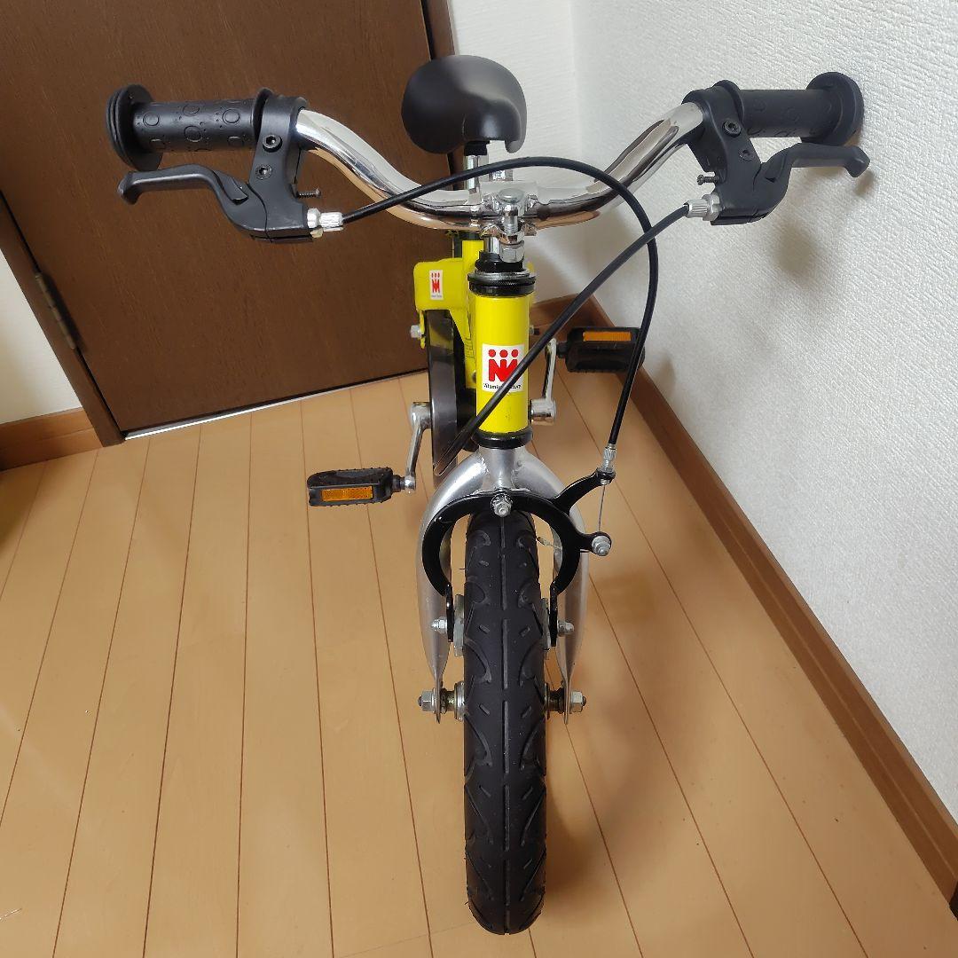 へんしんバイク 12インチ イエロー 自転車 軽量スポーツバイク 自転車