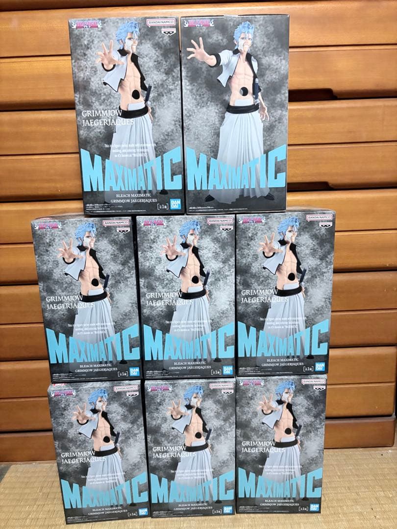 BLEACH MAXIMATIC グリムジョー 8点セット BLEACH MAXIMATIC GRIMMJOW JAEGERJAQUES｜タイトーの1月のおすすめ