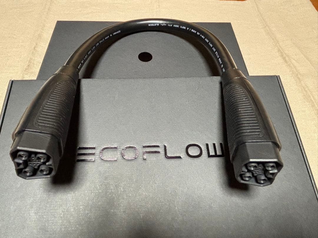 新品 未使用 ECOFLOW DELTA Pro エクストラバッテリーケーブル - メルカリ