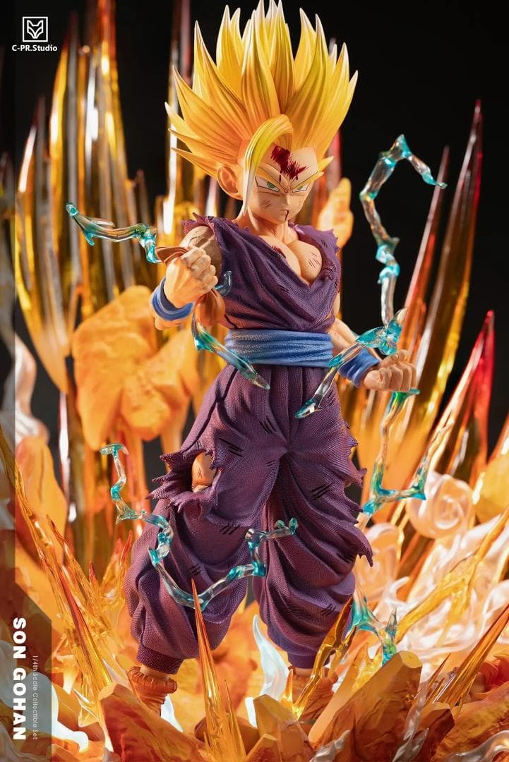 ドラゴンボール 超サイヤ人2 悟飯 ガレージキット フィギュア 1/6スケール