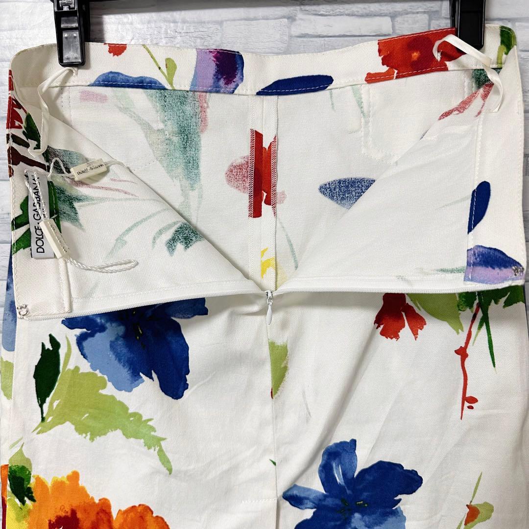 【未使用】DOLCE&GABBANA ドルチェ&ガッバーナ スカート 花柄 総柄