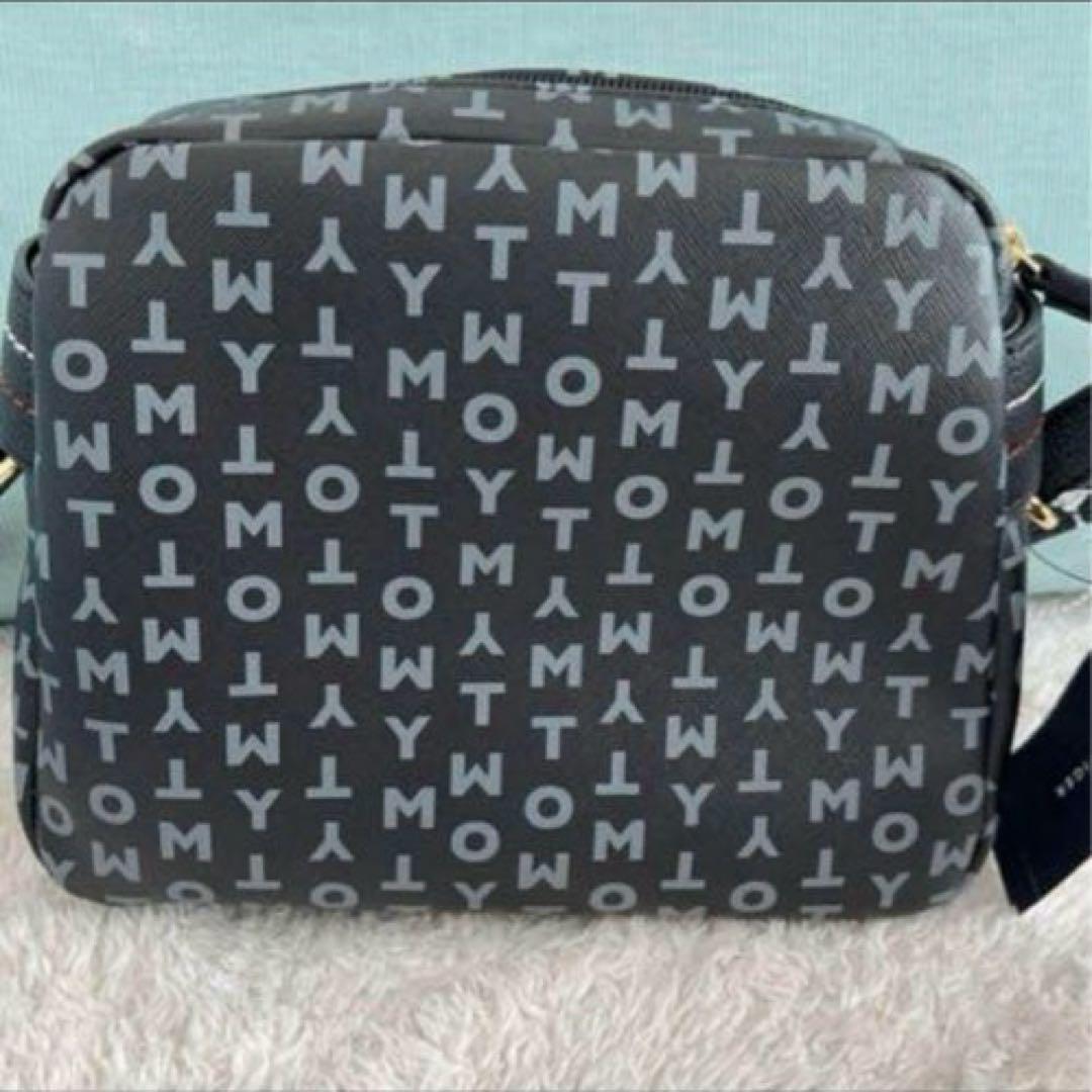 新品  ロゴプリントショルダーメッセンジャーバッグ