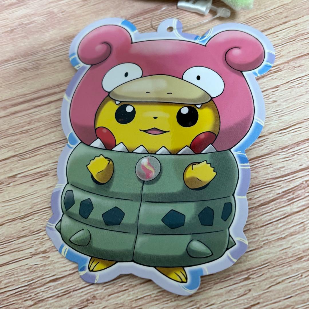 メガヤドランのポンチョを着たピカチュウ　タグ付き　ぬいぐるみ　ポケモン