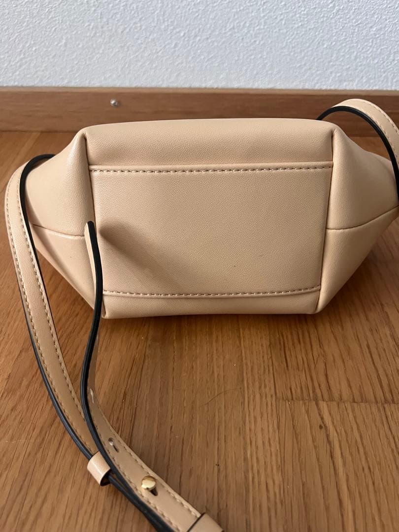 GANNI ボウバッグ ミニ バタークリーム