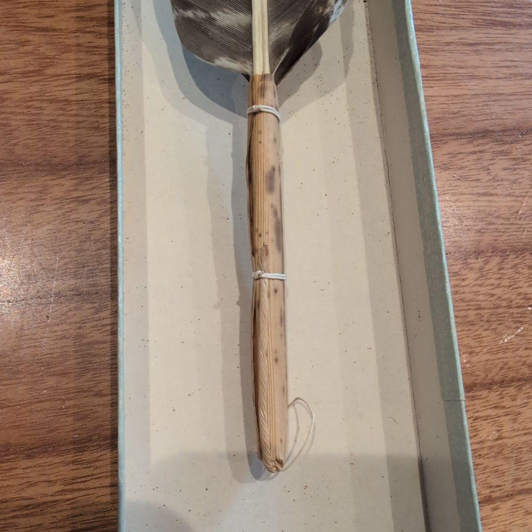 羽箒2点 (1点は未使用 箒博作)