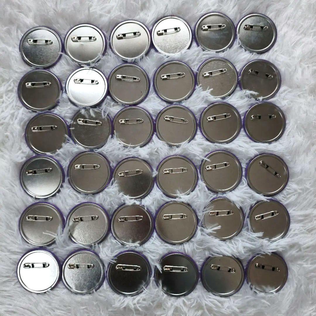 からぴち もふ 新ビジュ缶バッチ カラフルピーチ もふ からぴち