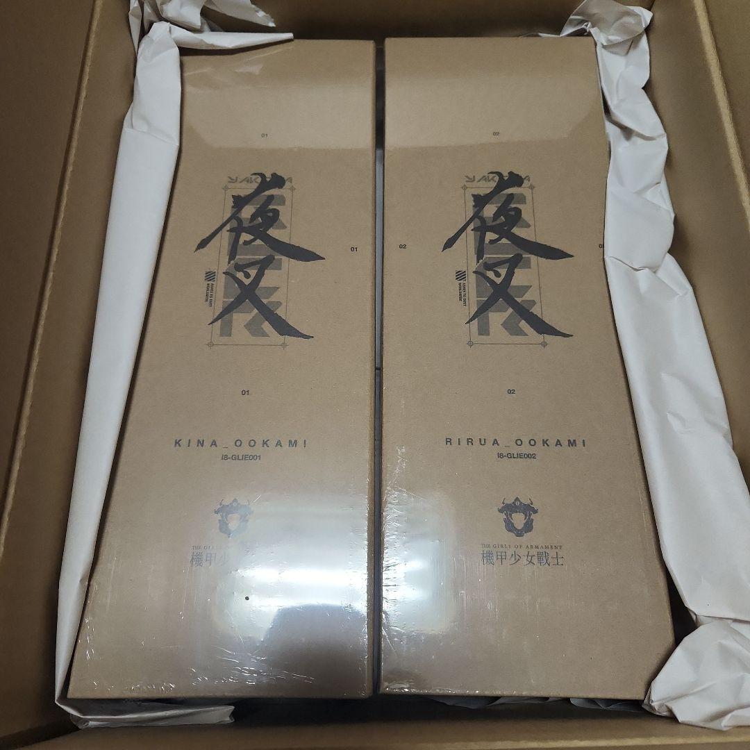 ザ ガールズ オブ アーマメント 大神公奈 大神莉月彩 フィギュア 2体セット