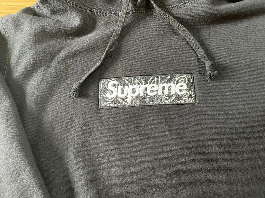 専用19FW Supreme Bandana Box Logo Hooded M